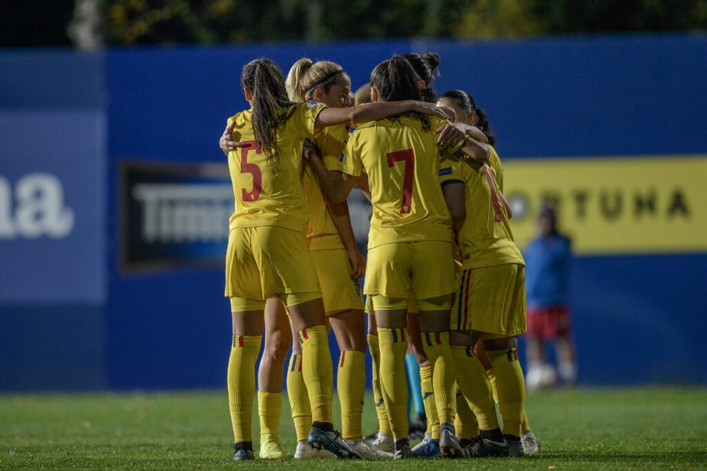 Echipa feminină de fotbal a României, în grupă cu Cipru și Moldova în preliminariile Cupei Mondiale