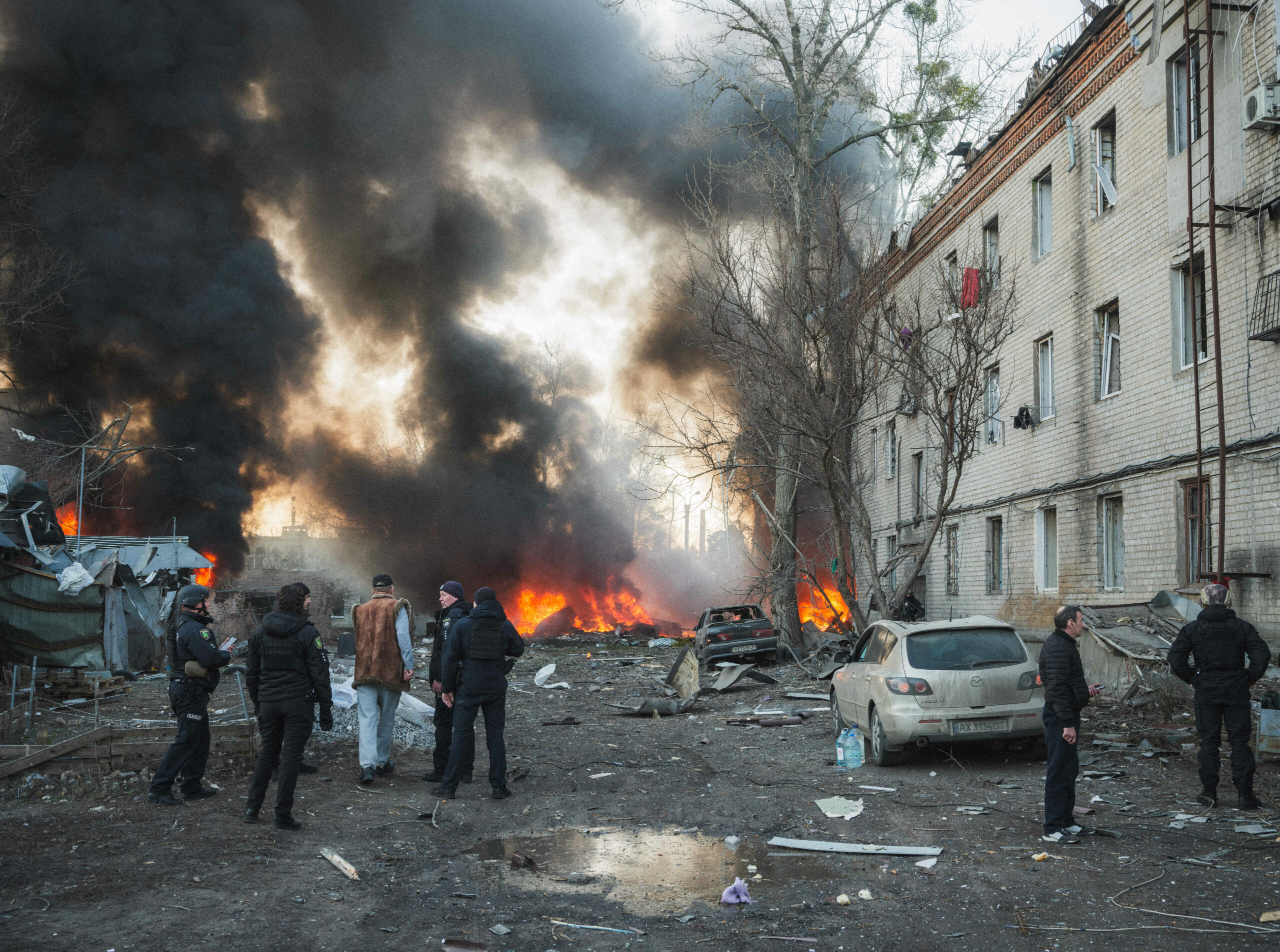 Poza pentru articolul Rusia a atacat Ucraina cu peste 100 de drone și o rachetă balistică, la câteva ore după anunțul lui Trump privind un acord cu Putin