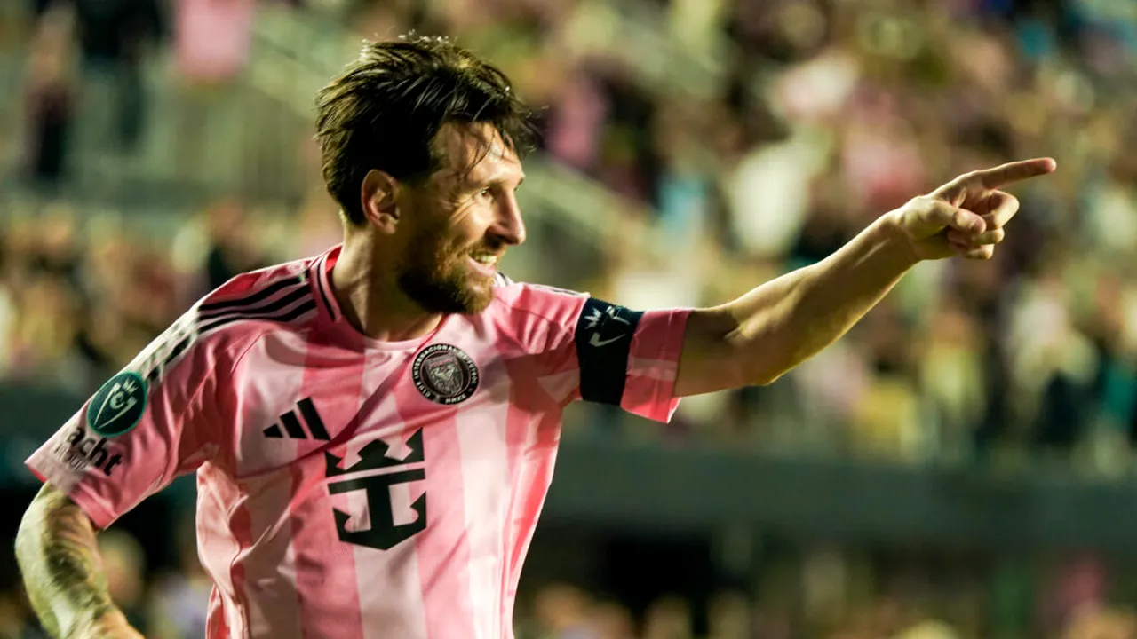 Messi, două goluri pentru Inter Miami în meciul cu Nashville