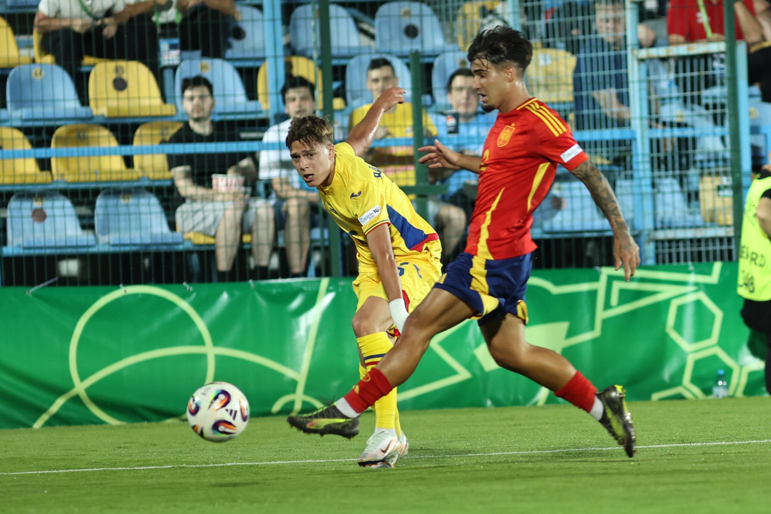 Campionatul European U19. România a pierdut în fața Spaniei, campioana en-titre