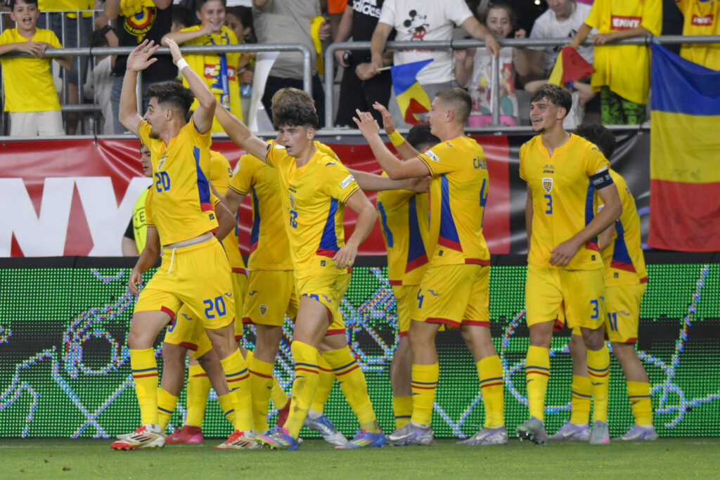 Naționala U19 a României joacă prima semifinală din istorie la un Campionat European