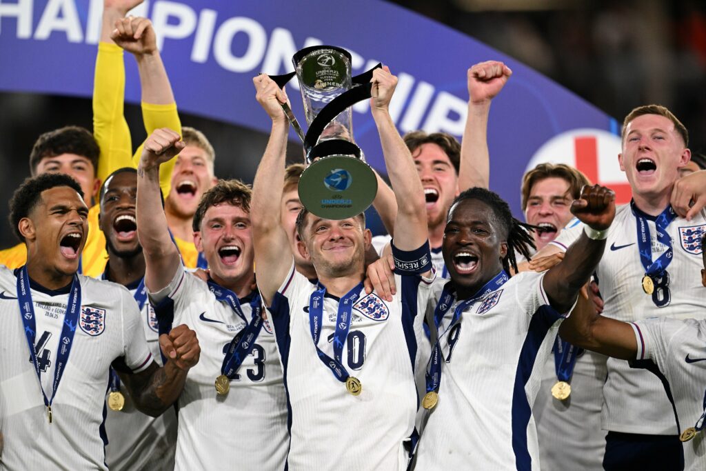 Anglia a învins Germania în finala Campionatului European U21