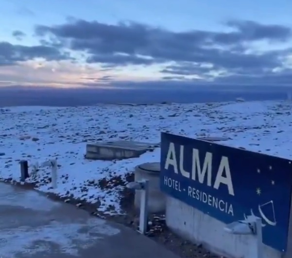 Zăpadă depusă în Chile pe cel mai arid deșert al planetei