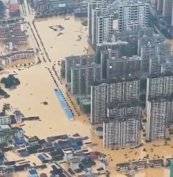Ploile torențiale lovesc din nou provincia Guizhou din China