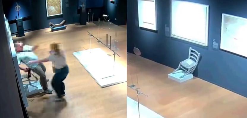 Operă de artă distrusă de turiști la un muzeu din Italia – VIDEO