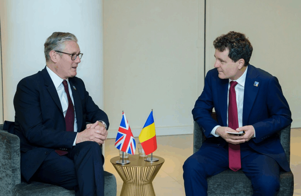 Summit NATO: Președintele Nicușor Dan s-a întâlnit cu premierul britanic Keir Starmer