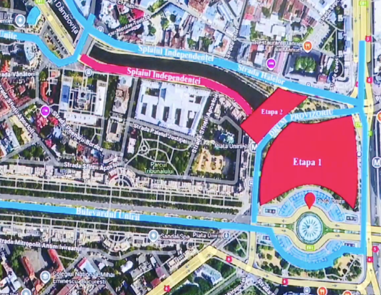 Băluță, despre Planșeul Unirii, M4 și noul spital TBC: Sunt proiecte esențiale pentru București