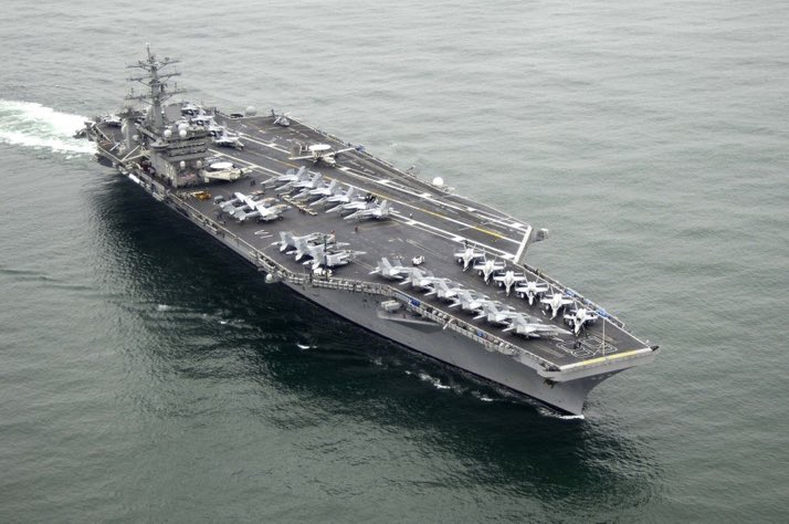 Portavionul american USS Nimitz, cu propulsie nucleară, a părăsit Marea Chinei și se îndreaptă spre Vest