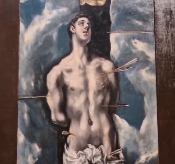 Tabloul „Sfântul Sebastian” de El Greco tot mai aproape de a fi recuperat de statul român