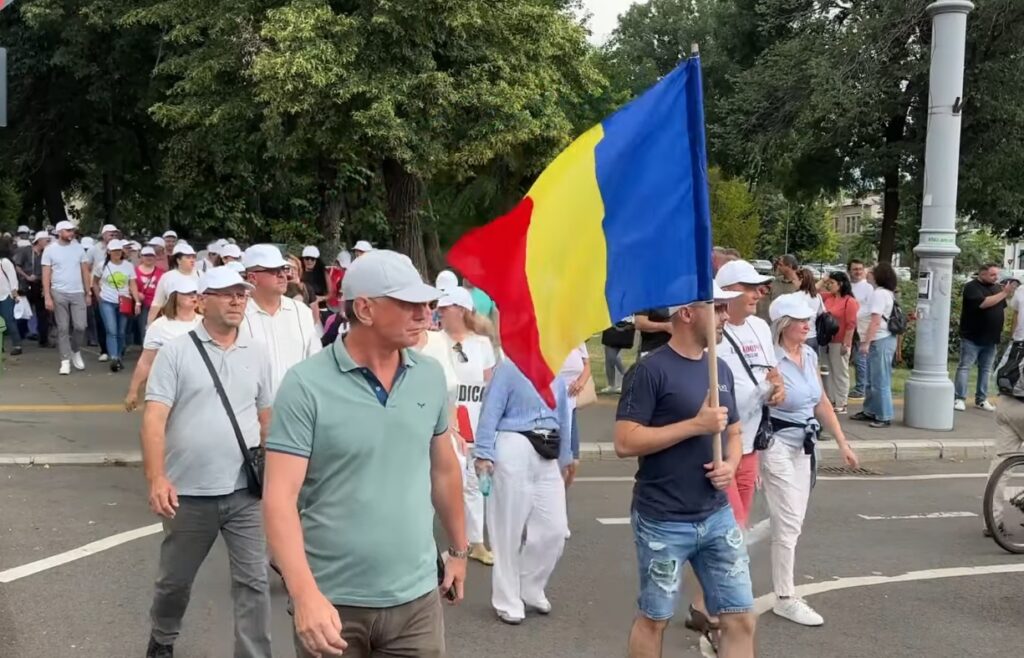 Piața Victoriei: Protest cu 2.000 de angajați MIPE, AFIR și APIA nemulțumiți de măsurile legislative recente