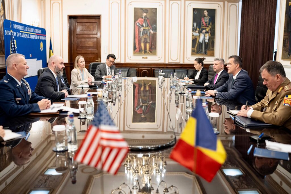 Ionuț Moșteanu, ministrul Apărării: Consolidarea Parteneriatului Strategic cu SUA – prioritate zero pentru România