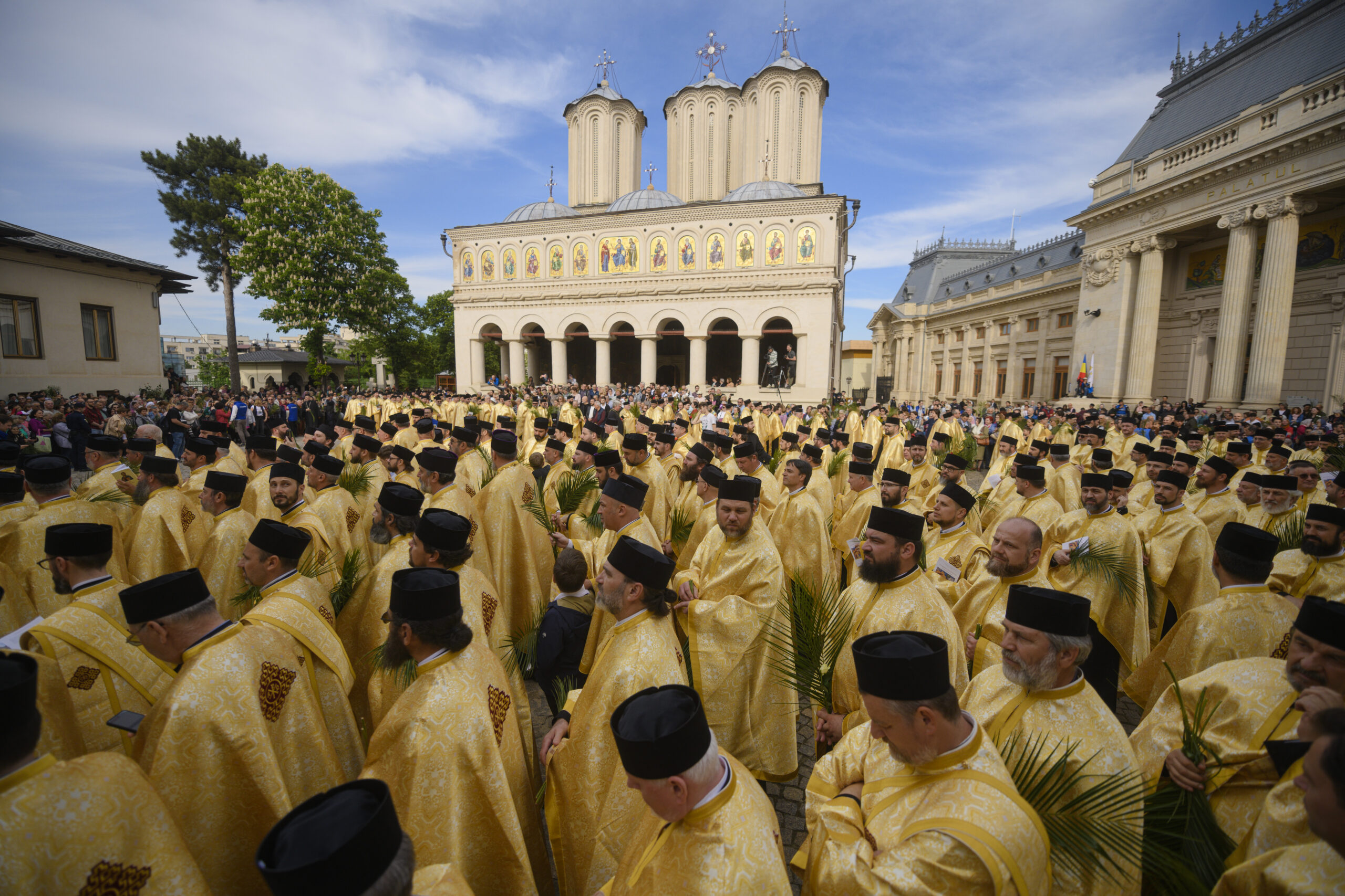 Poza pentru articolul Programul și traseul Pelerinajului de Florii din București