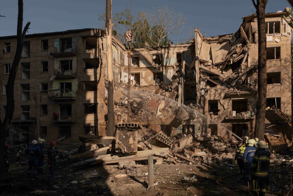 Războiul din Ucraina, ziua 1233. Atac masiv în Kiev pentru a doua noapte consecutivă / Zelenski îndeamnă la un sprijin de tip „plan Marshall” pentru Ucraina