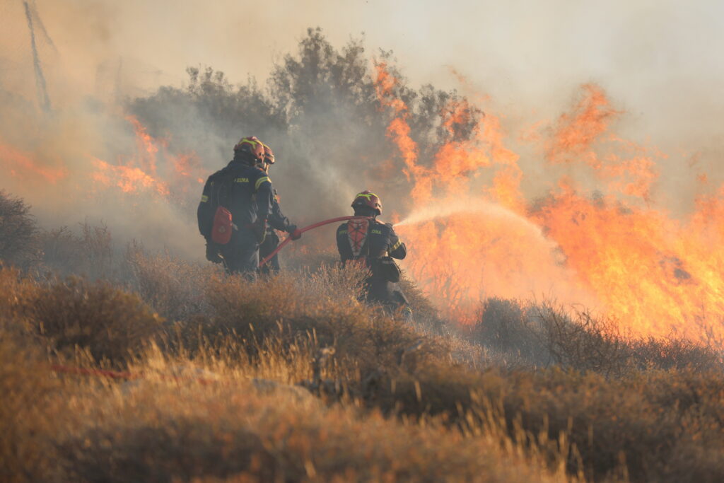 Lupta cu incendiile provocate de caniculă. Grecia solicită ajutorul UE pentru stingerea incendiilor de vegetație