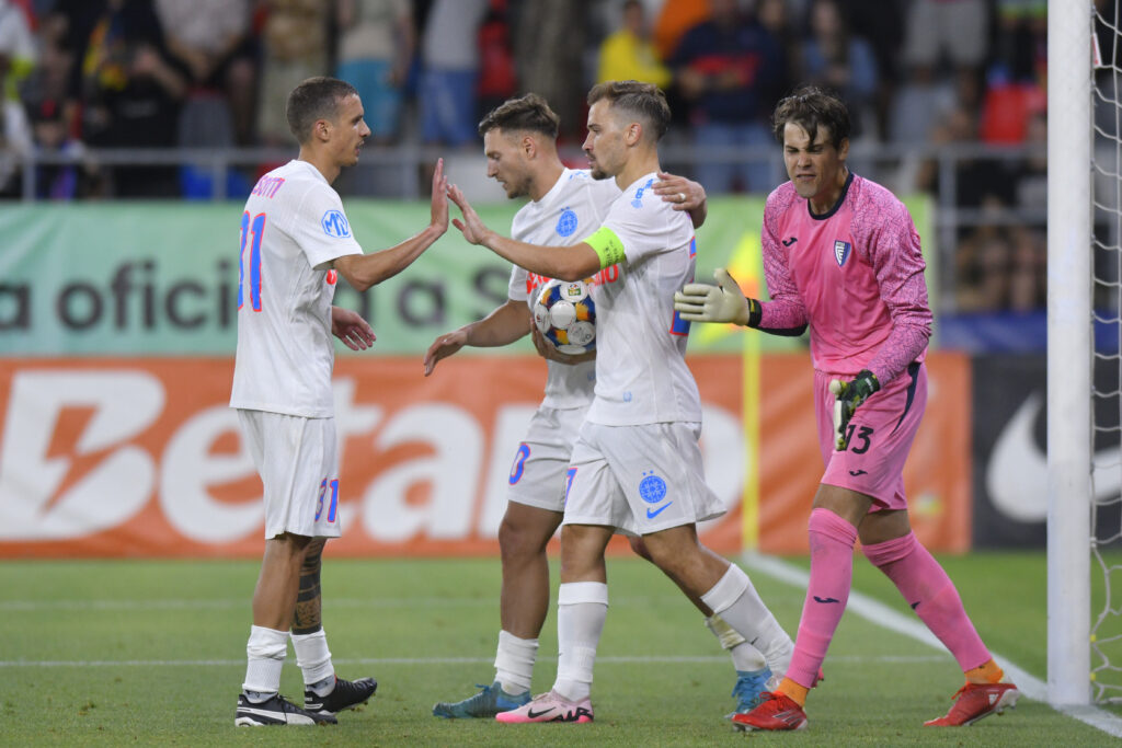 FCSB învinge pe Inter Club d’Escaldes în prima manșă din turul 1 preliminar al Ligii Campionilor