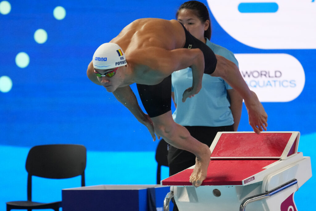David Popovici este campion mondial! A câștigat aurul la 200 m liber la Campionatele Mondiale de Natație