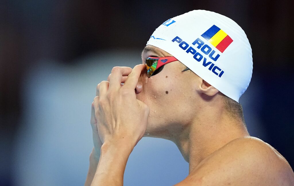 David Popovici a fost pe punctul de a se retrage de la Campionatul Mondial de Natație cu 3 zile înainte: „M-a cuprins o frică incredibilă”
