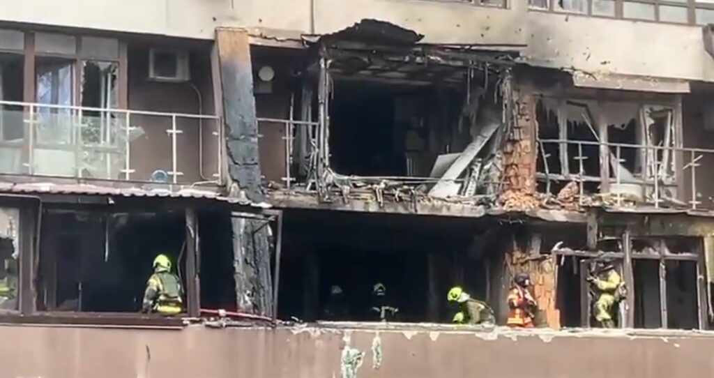 Kievul fost ținta unui nou atac al Rusiei cu drone și rachete