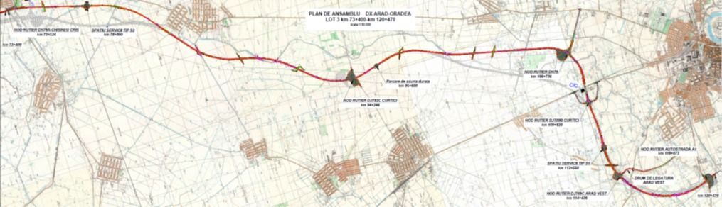 CNAIR: A fost desemnat constructorul pentru lotul 3 al drumului expres Arad-Oradea