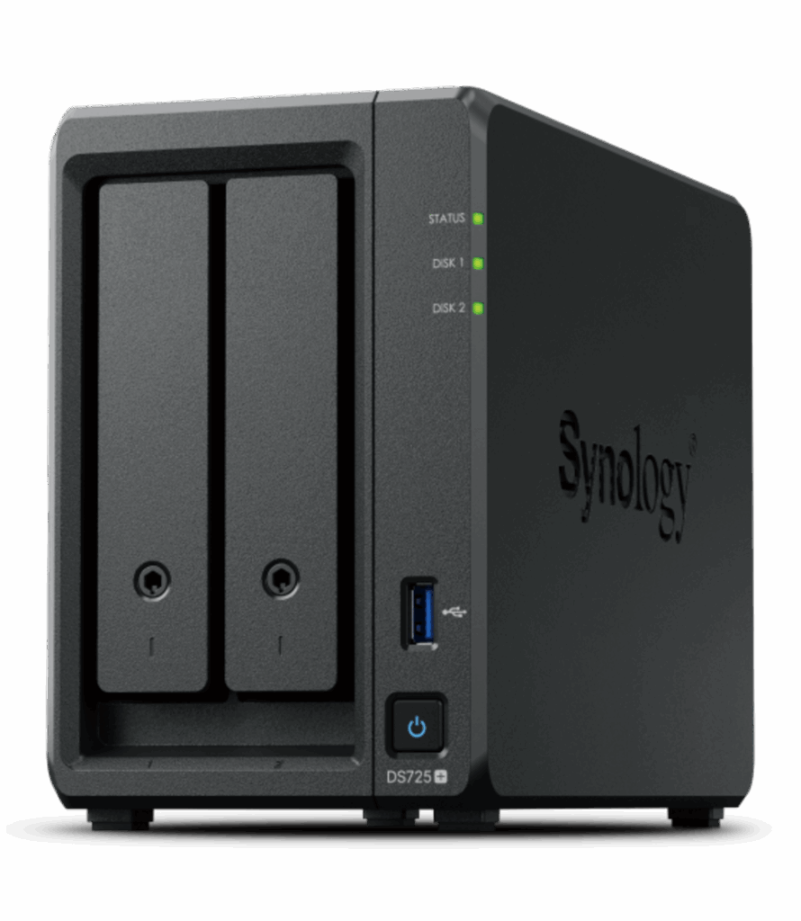 Synology® lansează DiskStation® DS725+: soluție compactă cu 2 bay-uri și opțiune de extindere