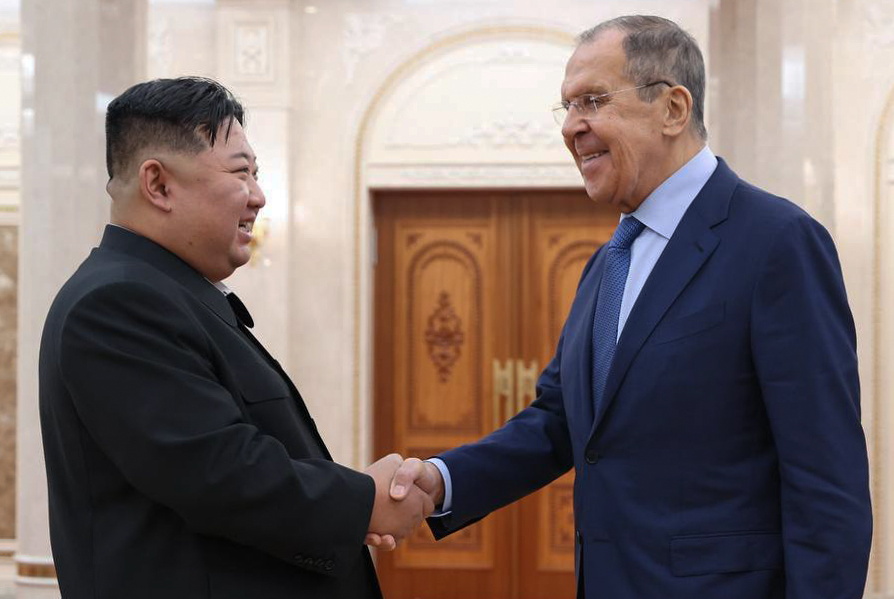 Sergei Lavrov s-a întâlnit cu Kim Jong Un în Coreea de Nord