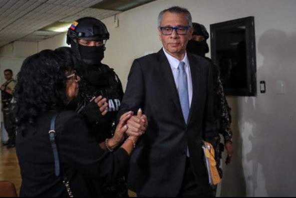 Ecuador: Fostul vicepreședinte condamnat la 13 ani de închisoare pentru deturnare de fonduri