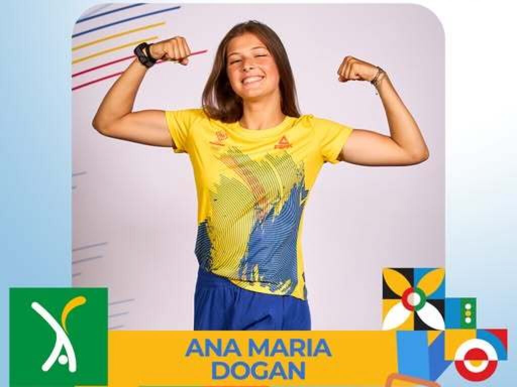 Atleta Ana Maria Dogan, prima medalie pentru România la FOTE 2025. Bronz la săritura în lungime