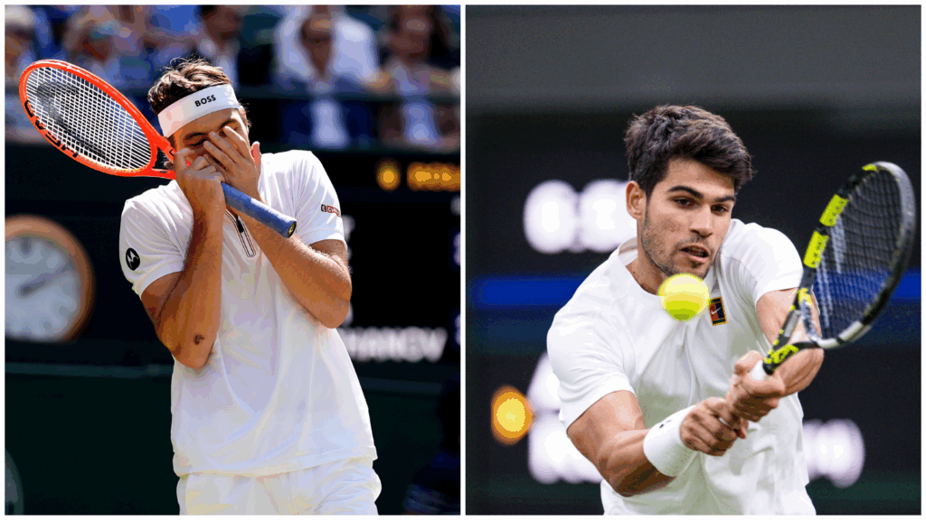 S-a stabilit prima semifinală de la Wimbledon: Fritz-Alcaraz