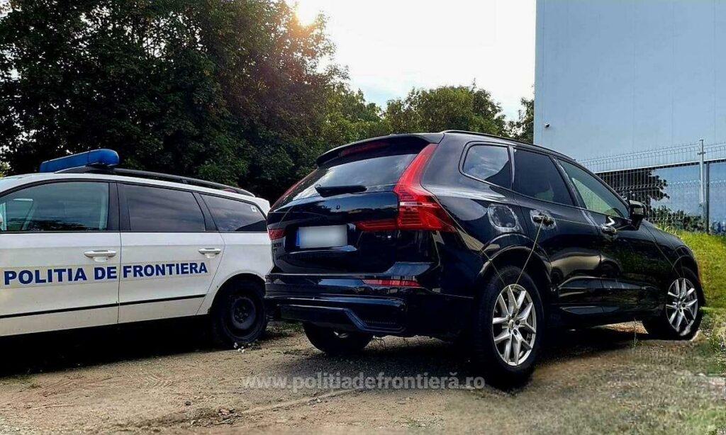 Bolid de 350.000 de lei furat din Germania, descoperit de polițiștii de frontieră ieșeni