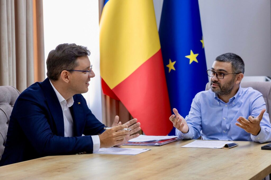 Întâlnire între vicepreședintele Parlamentului European și ministrul român al Muncii. Care a fost agenda discuțiilor