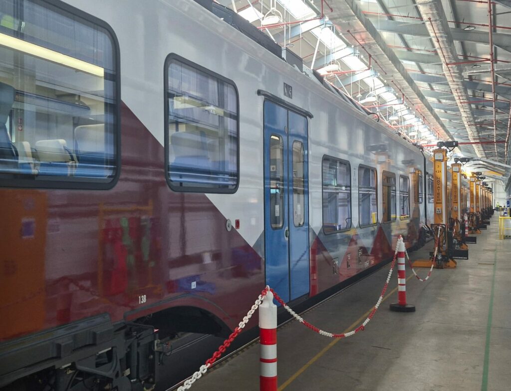 O nouă ramă electrică RE-IR de tip Coradia Stream a fost predată CFR Călători de către ARF