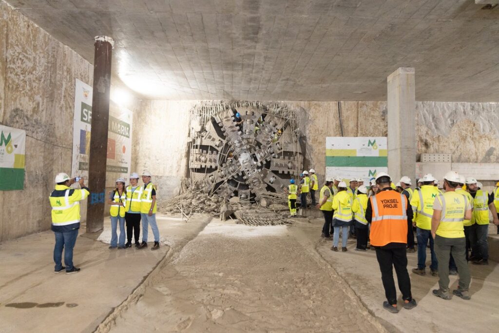 Șerban: „Sfânta Maria” a finalizat primul tunel între stațiile de metrou Tokyo și Aeroport Băneasa