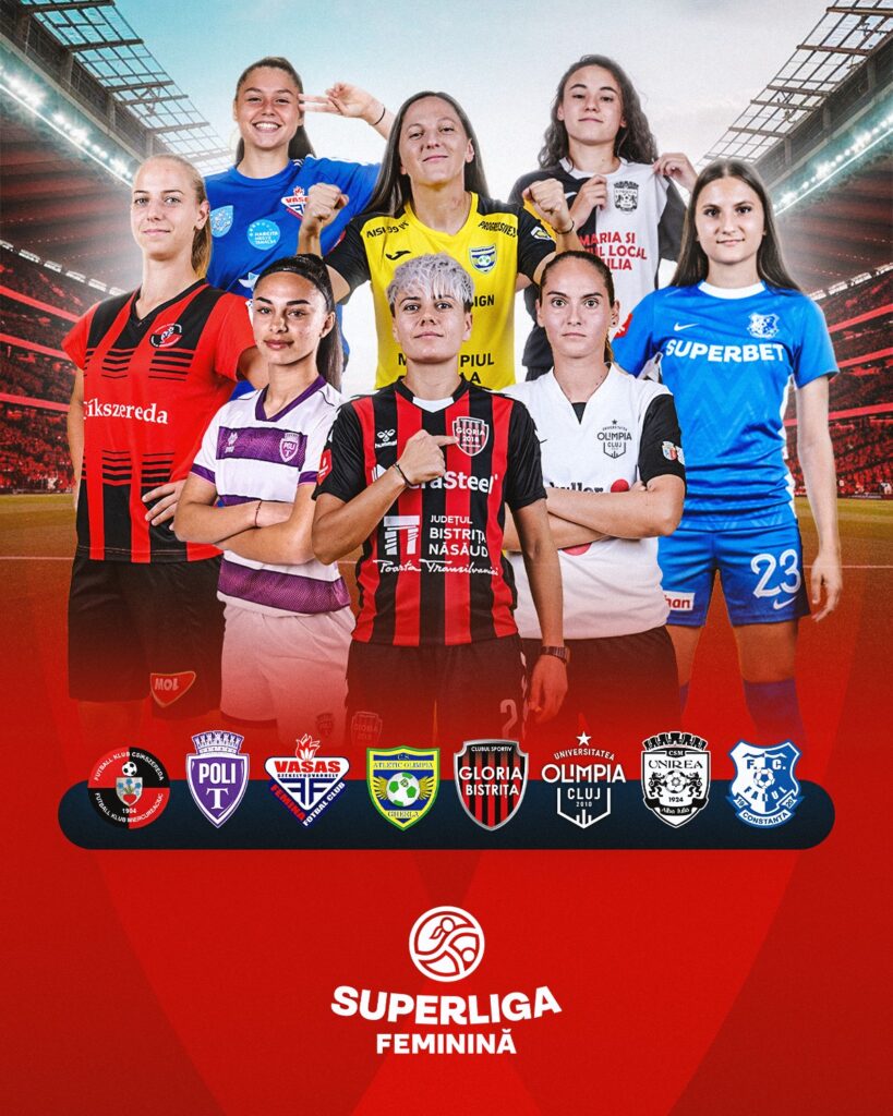 Superliga Feminină de fotbal, la debut: duel între campioana și vicecampioana sezonului trecut