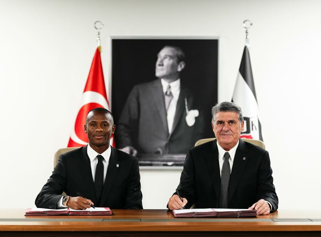 Tiago Djalo, transfer definitiv la Beşiktaş pentru sezonul 2025/2026