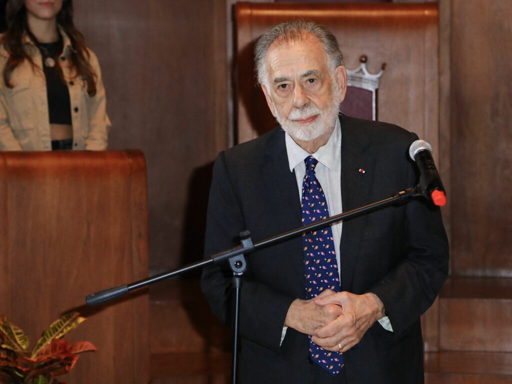 Legendarul regizor Francis Ford Coppola, internat într-un spital în Roma