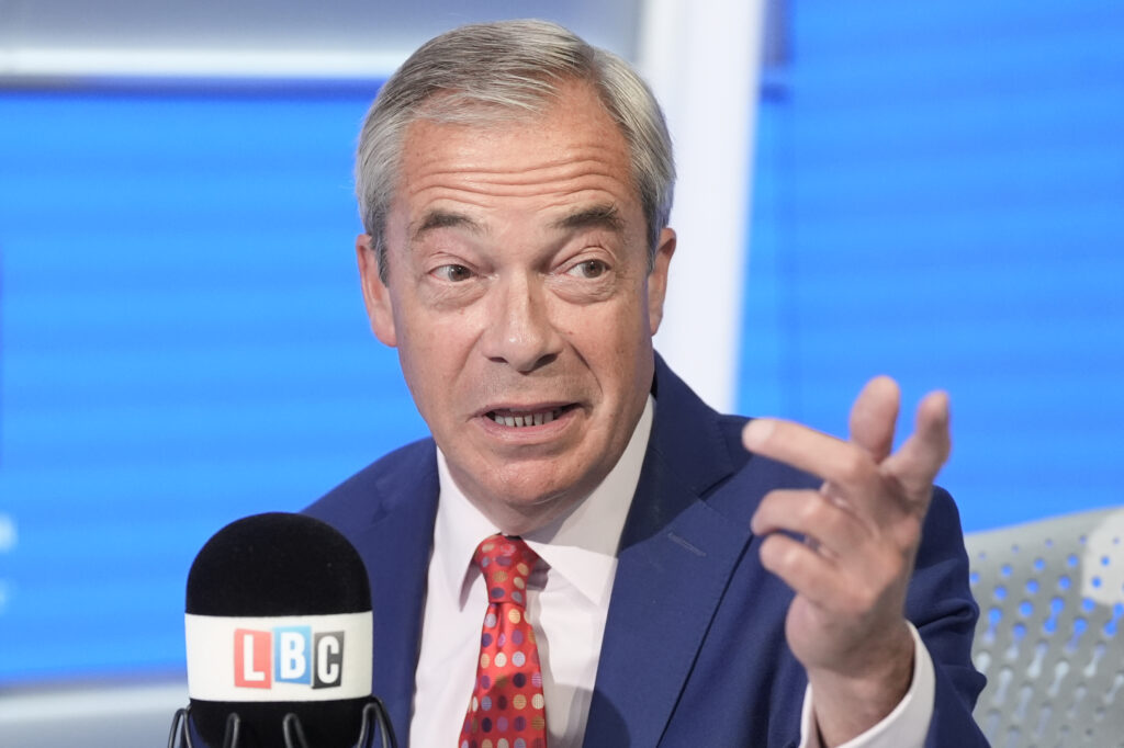 Nigel Farage a anunțat planul Reform UK de gestionare a migrației