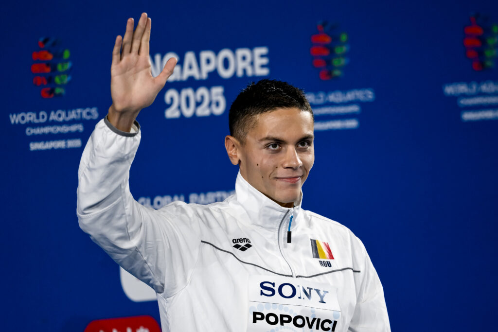 Camelia Potec nu exclude o posibilă retragere a lui David Popovici după Campionatele Mondiale