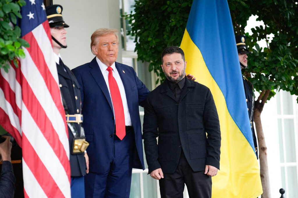 Zelenski a ajuns la Washington pentru a dicuta cu președintele Trump