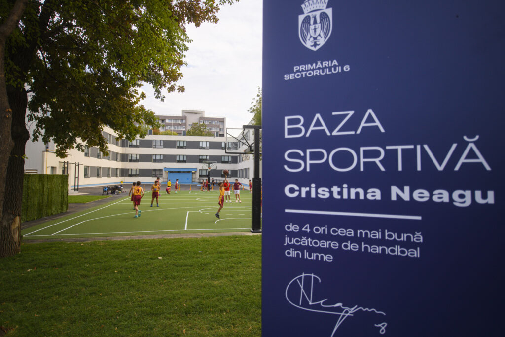 Primăria Sectorului 6 a inaugurat Baza Sportivă „Cristina Neagu”