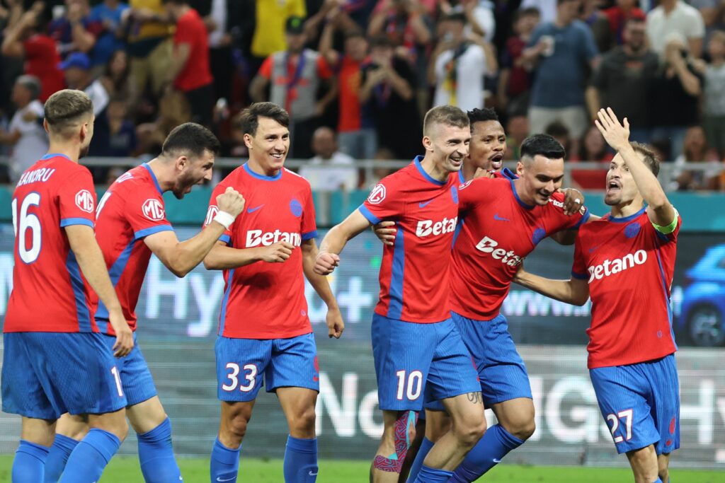 Jandarmeria a aplicat 25 de amenzi la meciul FCSB-Aberdeen