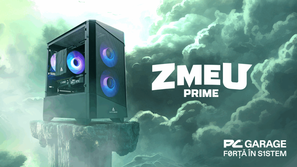 PC Garage lansează ZMEU Prime – un PC de gaming echilibrat, ideal pentru gamerii la început de drum