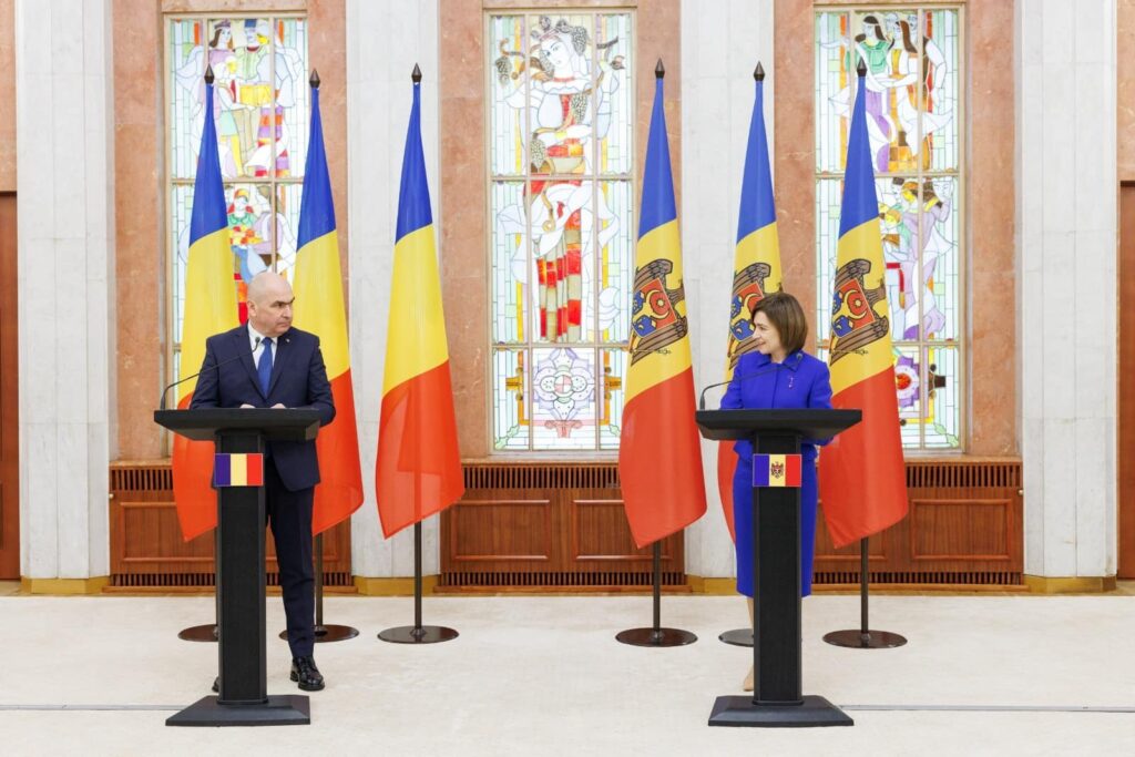 Premierul Ilie Bolojan s-a întâlnit cu președintele Republicii Moldova, Maia Sandu