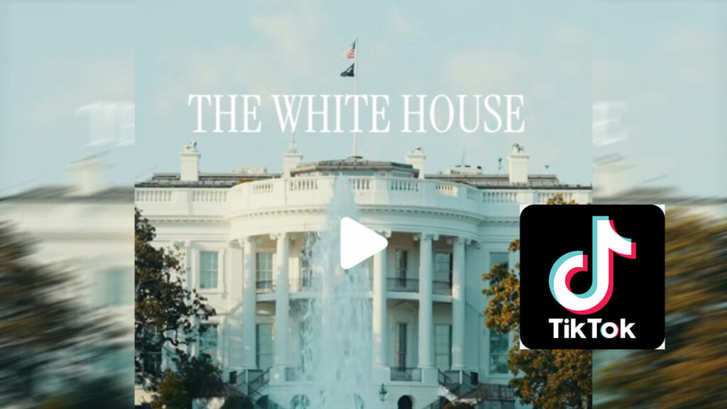 Casa Albă și-a făcut cont pe TikTok. Prima postare a lui Trump pentru utilizatorii din SUA