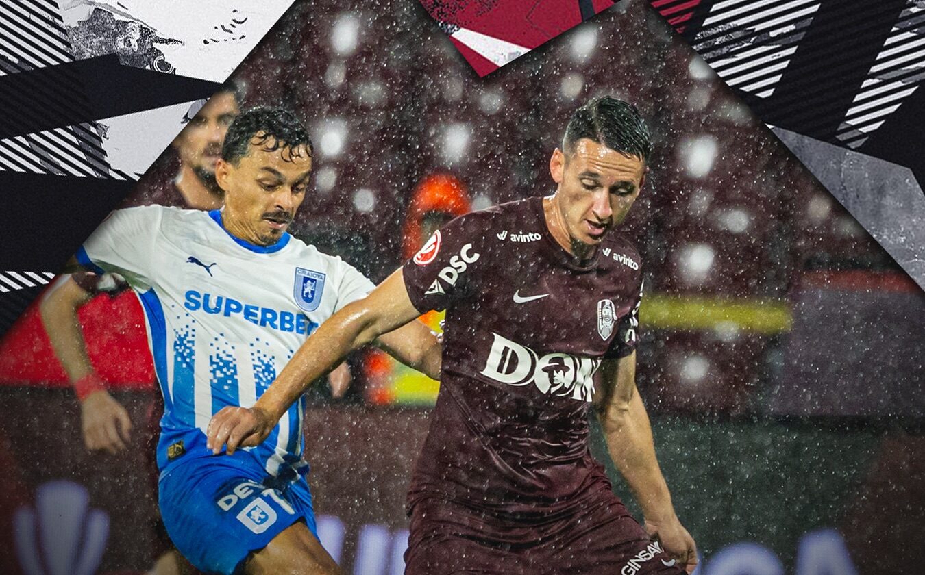 Universitatea Craiova învinge pe CFR Cluj cu 3-2, în ciuda revenirii a gazdelor Universitatea Craiova învinge pe CFR Cluj cu 3-2, în ciuda revenirii a gazdelor