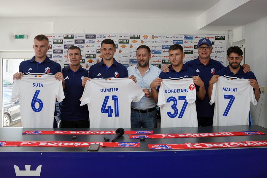 Superliga de fotbal: FC Botoșani a obținut a doua victorie din noul sezon