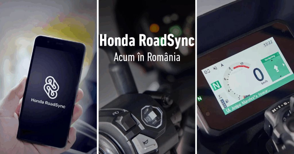 APLICAȚIA HONDA ROADSYNC ESTE ACUM DISPONIBILĂ ÎN ROMÂNIA