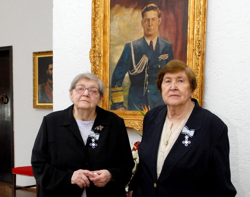 Familia Regală a României, omagiu public adus Rodicăi Coposu, sora liderului țărănist, Corneliu Coposu