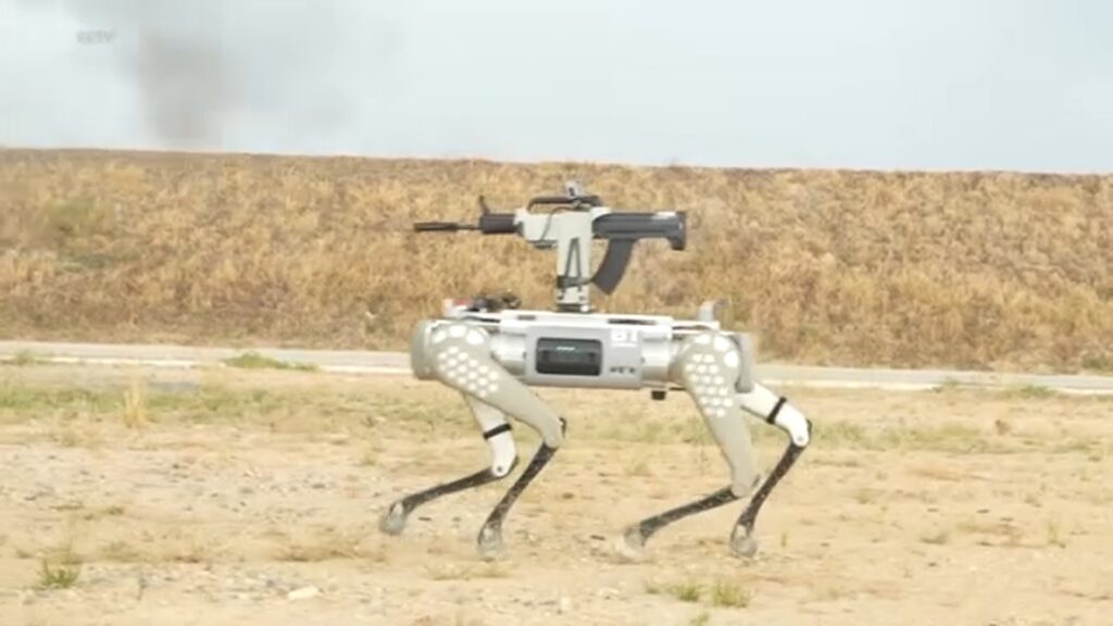 Câini roboți au fost antrenați pe teritoriul Rusiei în exercițiul trilateral China-Rusia-Mongolia
