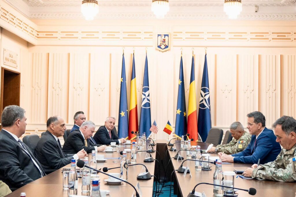 Ionuț Moșteanu, discuții cu experți ai Heritage Foundation pe tema securității la Marea Neagră