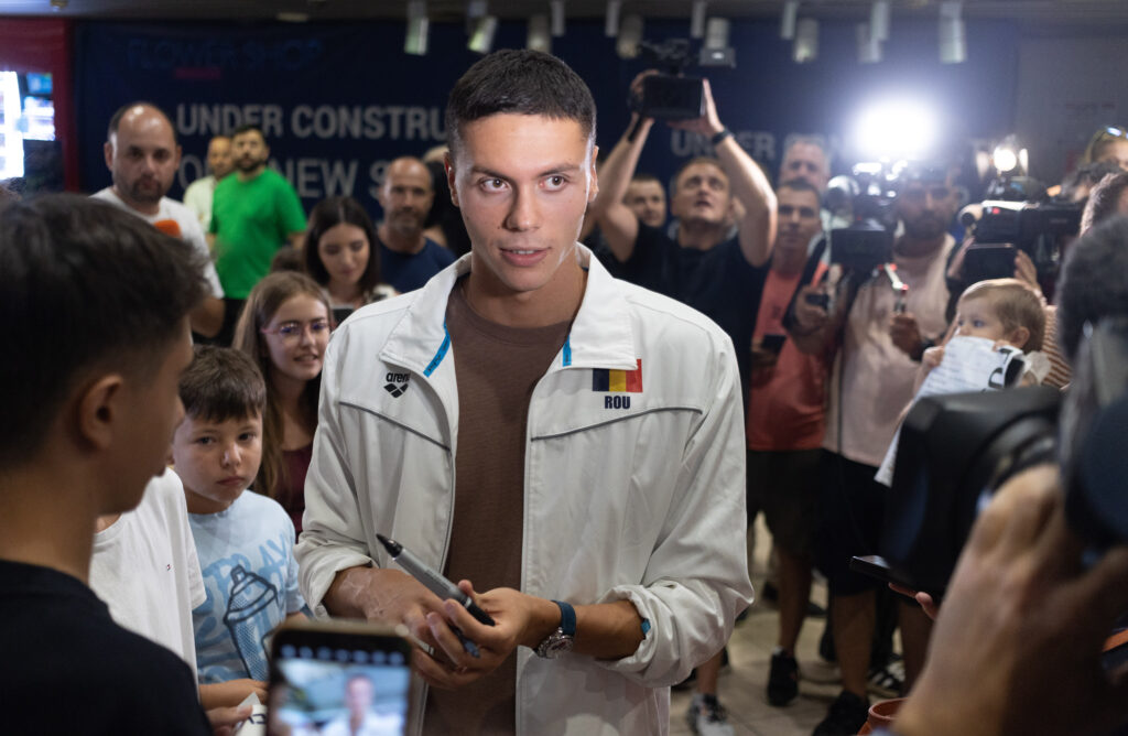 Peste 100.000 de euro donați în urma inițiativei lui David Popovici de ziua sa pentru viitorii campioni